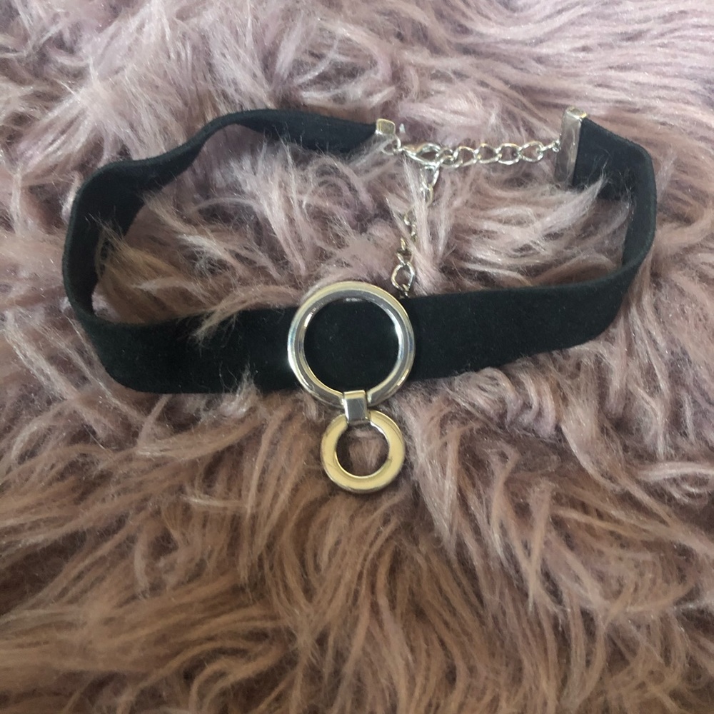 Suede choker